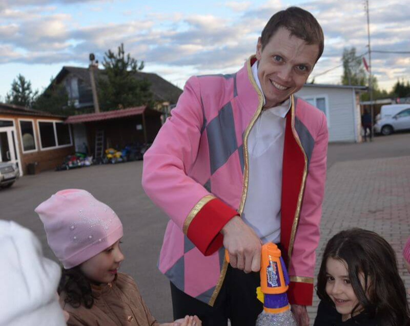 Мини-шоу мыльных пузырей Потешки