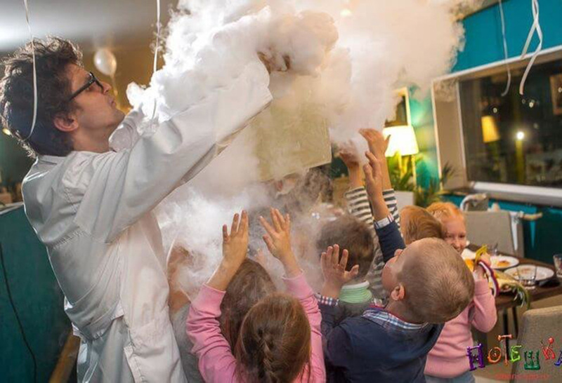 Научное крио шоу Потешки