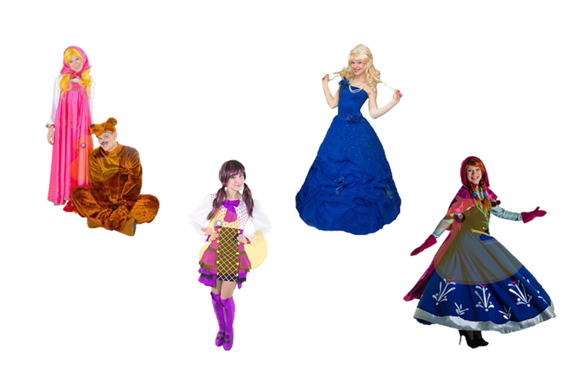 Персонажи из мультфильмов