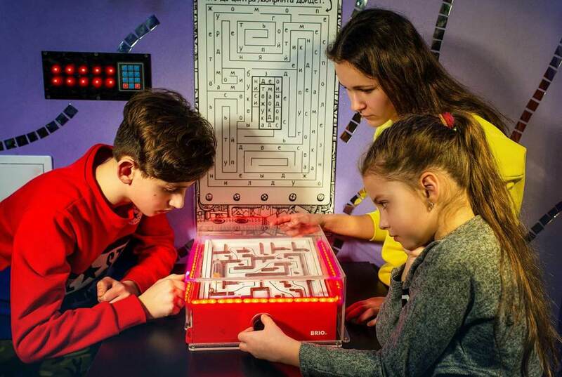 Квест Западня чокнутого профессора KIDS