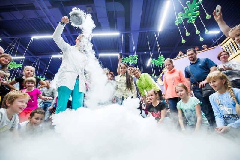 Шоу с жидким азотом "Joki Joya"