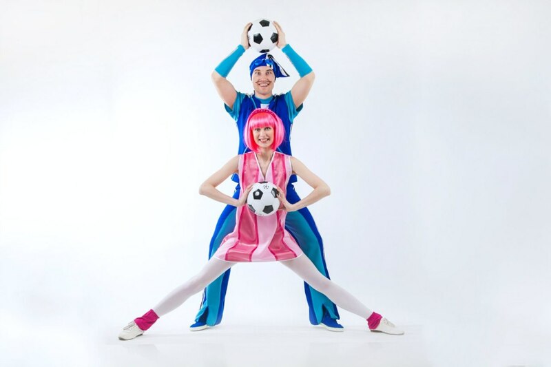 Спортакус и Стефани "Прыг-Скок"