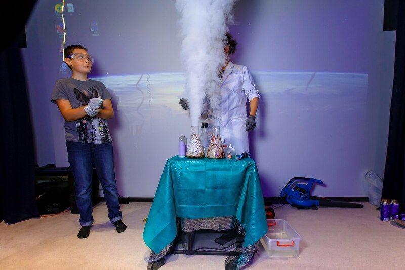 Научно-кулинарное шоу в "Пандора"